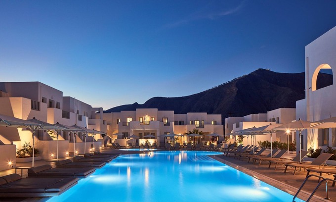 Perissa Hotel | Aqua Blue Hotel