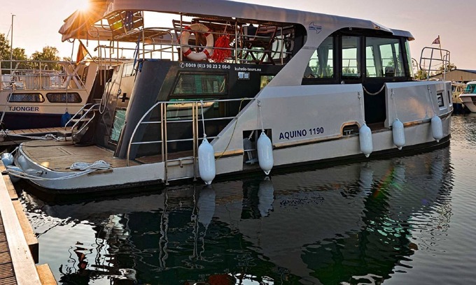 Zeuthen Alquiler De Eote | Aquino 1190 - license-free houseboat - KUHNLE-TOURS Zeuthen