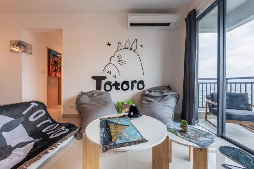 Taman Wahyu Apartamento | Aradia Lakecity with Totoro Muji Theme in Batu Caves Selayang, Kuala Lumpur by Nestaway