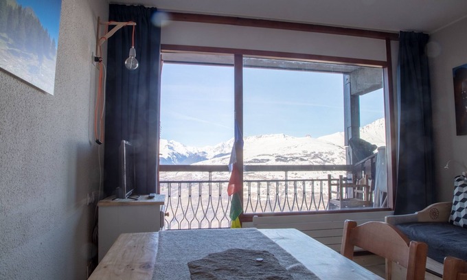 Arc-1800 Apartamento | Arc 1800, encantador apartamento con vista a la montaña
