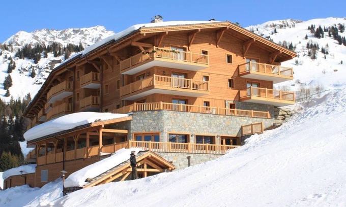 Arc-1800 Apartamento | Arc 1800 Iseran, piscina climatizada, ski-in ski-out, estacionamiento cubierto, amplio balcón