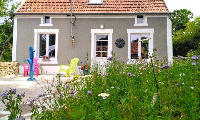 Saint-Maurice-en-Cotentin Cabaña | "Arcadia" Charming house in the heart of nature