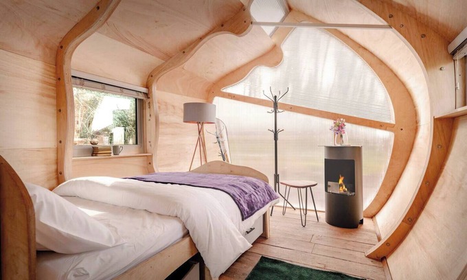 Market Drayton Cabina | Architects Cabin OMG! Airbnb Winner | Year Round