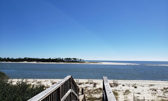 Indian Pass Casa | Are you ready to Walk The Plank? Gulf Front Indian Pass 3 bed/3 bath- SPECIALS!