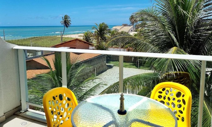 Barra Mar Casa | Areias do Mar Aconchegante e Tranquilo com Varanda