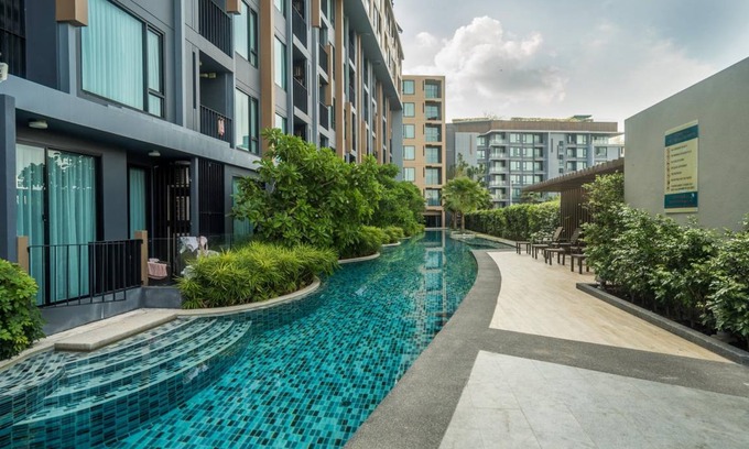 Cherngtalay Apartamento | Aristo 521 - Brand new studio close to beach, 3 pools.