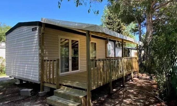 Villeneuve-les-Maguelone Casa | Arnel Campsite ** - Mobile home Riviera Beach - 32m2 - 2 ch - 4 persons
