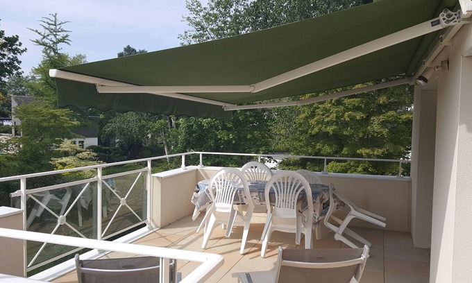 Arradon Apartamento | Arradon appart T3 Golfo de Morbihan, casa rural, válvulas del sur de Bretaña
