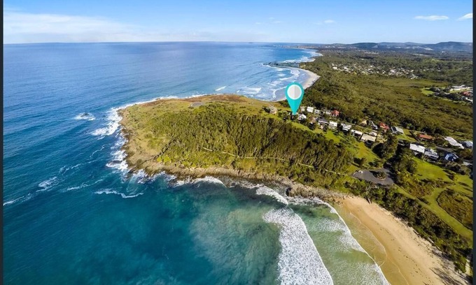 Arrawarra Headland Apartamento | Punta de Arrawarra - Vistas al mar sobre la playa de Mullaway