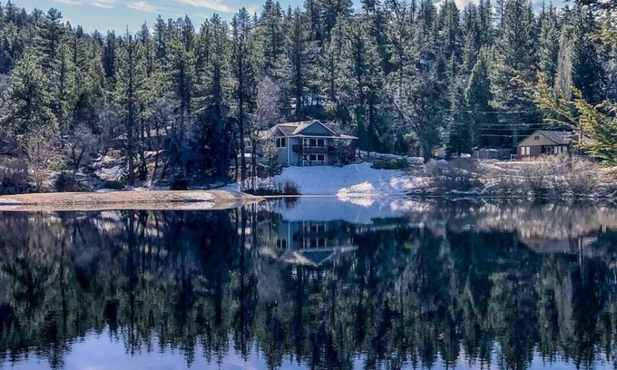 Arrowbear Lake Casa | Arrowbear Lakehouse, Private 5BR-3BA, Deck, Sauna, Media/Game Rm