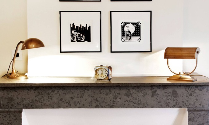 Nyons Apartamento | Art Déco-Apartamento-Baño Privado-Superior-Vista a la Montana