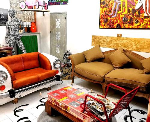 Caiazzo Apartamento | Art & Design, 2min walk to Pepe in Grani