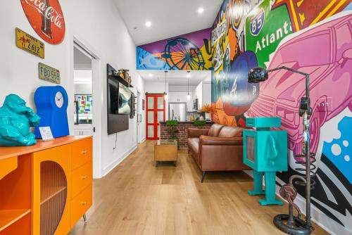 Union City Casa | Artistic Retreat 10 min to Airport & Near Downtown