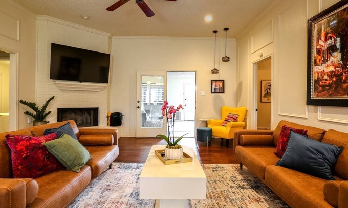 Lubbock Casa | Artsy Retreat 3/2 w/ Bonus Room