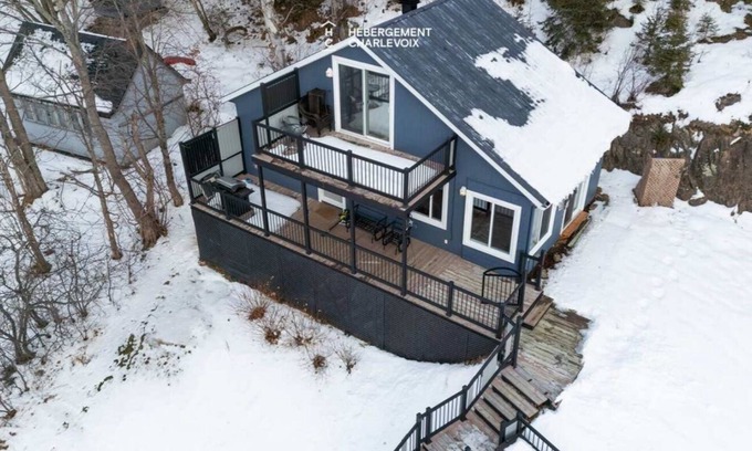 Baie-St-Paul Chalet De Esquí | ARVO DU CAP | Cozy cottage with the beautiful Charlevoix landscapes