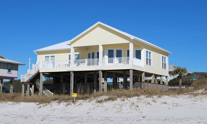 Surf Side Shores Casa | ¡Como se ve en My Lottery Dream Home de HGTV! Golfo frente a casa 3BR / 3BA.