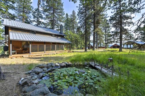Ashland Casa | Ashland Cabin on 170 Acres with Mtn Views and Sauna!
