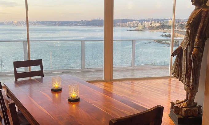 Vina del Mar Casa | Asian Style Home with the Best View in Viña!