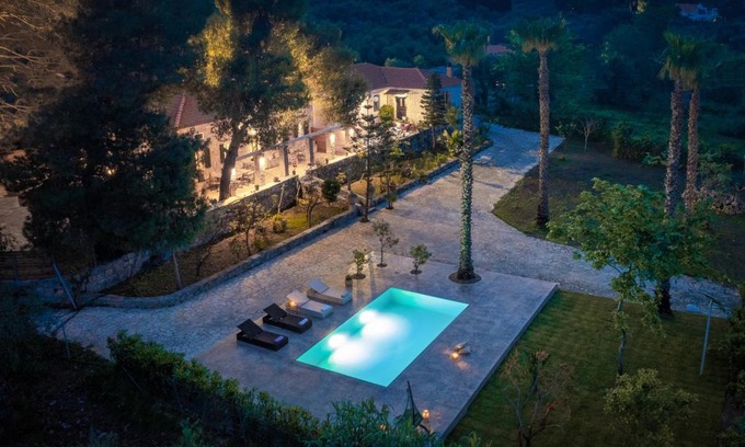 Agia Marina Villa | Astarte Villas - The Pine Tree Villa with Pool