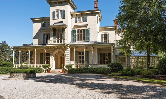 Irvington Casa | Asombrosa finca de 1852 Italianate Villa Nuits. 30 minutos del centro de la ciudad de Nueva York.