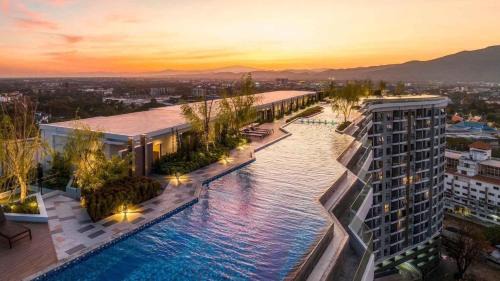 Chang Khlan Apartamento | Astra Sky Infinity Pool Chiang Mai
