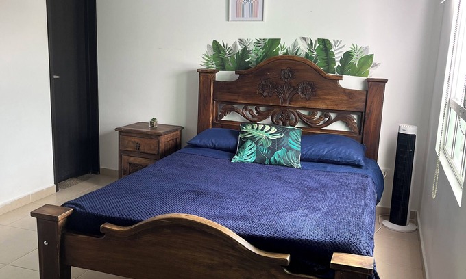La Mesa Apartamento | At 5 minutes from the main park, equipped apartment, private, to rest.