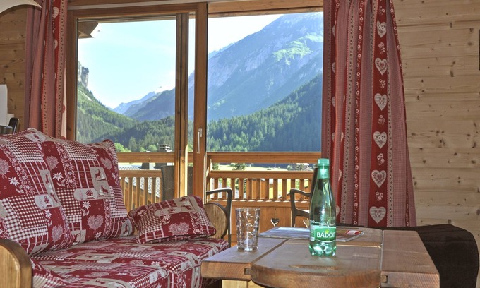 Pralognan-la-Vanoise Apartamento | Pralognan-la-Vanoise: confort de la cabina, en el centro, tranquila, hermosa vista!