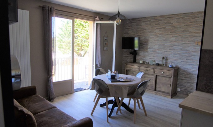 Camiers Apartamento | At the foot of the dunes, tastefully renovated apartment for 2 people