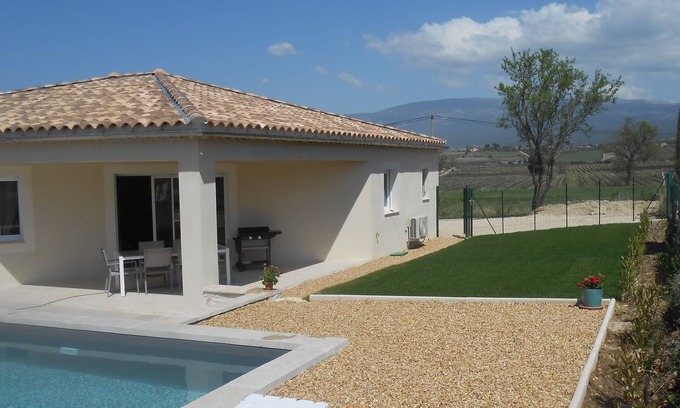 Blauvac Casa | a los pies de la nueva villa tranquila ventoux