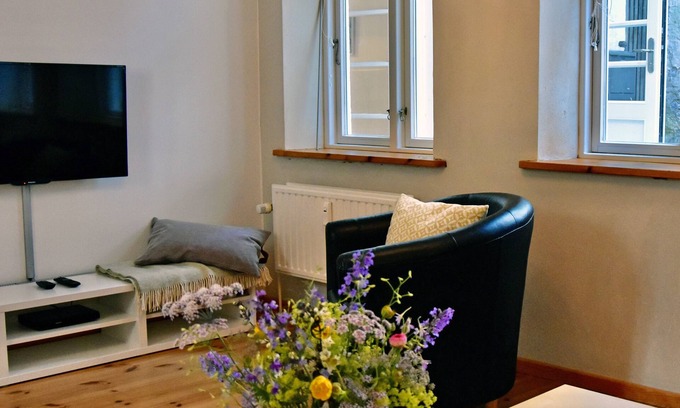 Flensburg Apartamento | At the museum harbor - shower, WLAN, parking space, washing machine, TV