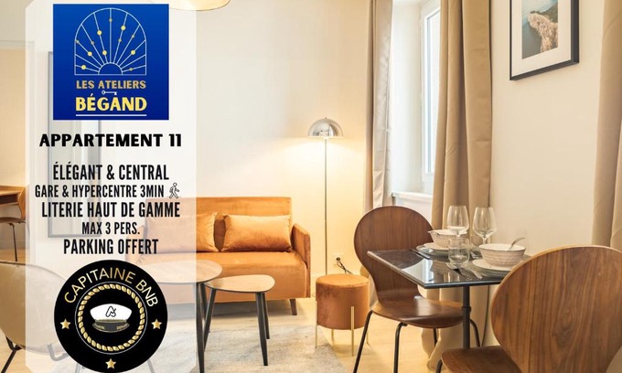 Troyes Apartamento | Ateliers Begand App 11 - Prox. Gare - Park. Free