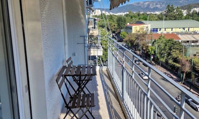 Platia Viktorias Apartamento | Athens View Vintage Residence