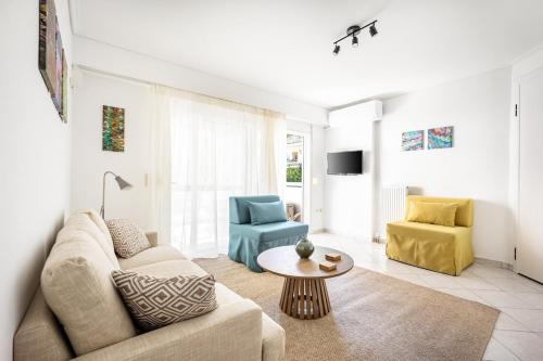 Ampelokipoi Apartamento | AthensCity Apt-G2 with balcony
