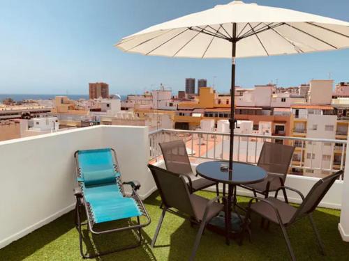 Santa Cruz de Tenerife Apartamento | ATICO CON TERRAZA, CENTRO DE SANTA CRUZ DE TENERIFE