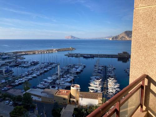 Calpe Apartamento | Atico Duplex Penthouse Rosa Marina Club Nautico Calpe Penon Sea view