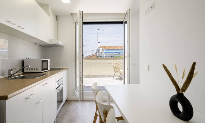 San Diego Apartamento | atico reformado en vallecas