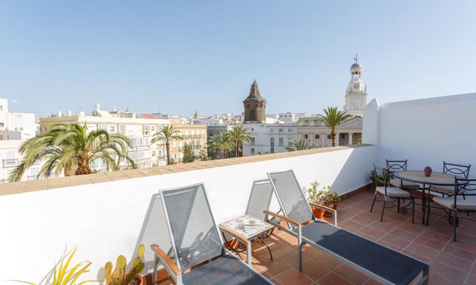 Centro histórico Apartamento | Atico-Solarium CITY Hall by Cadiz4Rentals