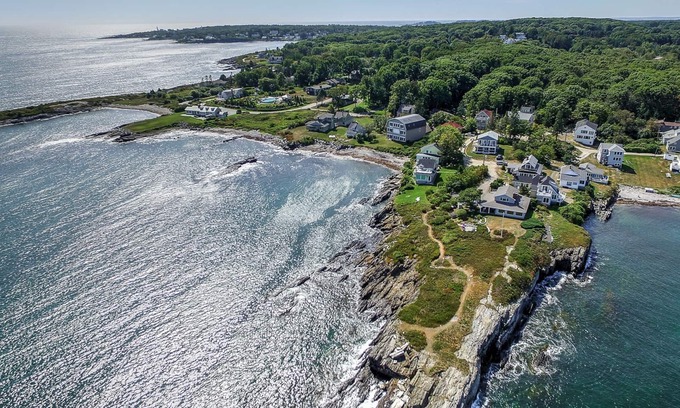 Pond Cove Casa | Vistas al océano Atlántico, playa privada. Casa de nueva construcción cerca de Portland, Maine!