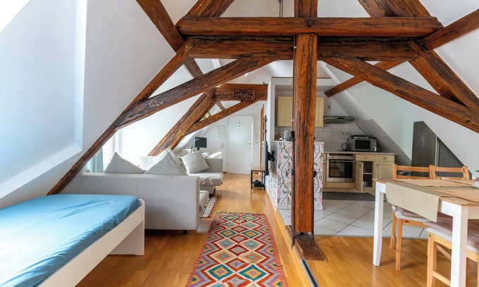 Biebrich Apartamento | Attic Apartment at Schlosspark
