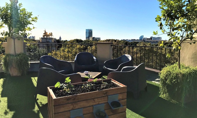 Sant Marti Apartamento | ATTIC LOST GARDEN - Fantastic shared terrace