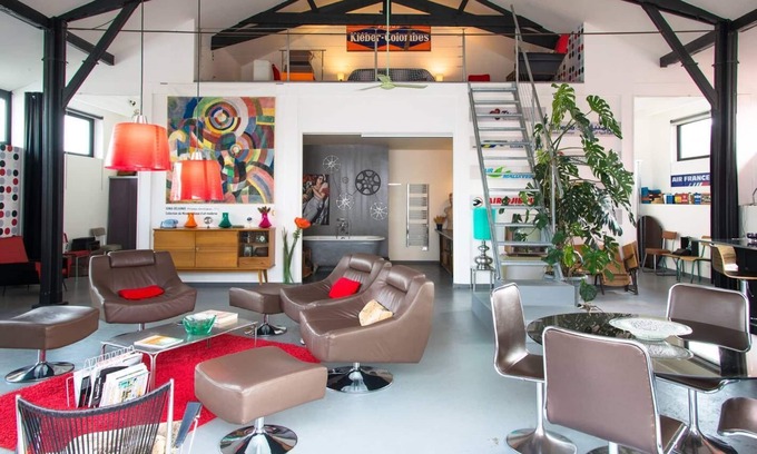 Le Champ-Saint-Pere Casa | ATÍPICA LOFT -Ex-CINE-CAMPAÑA CERCA DEL MAR