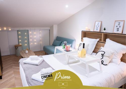Tournus Apartamento | Au 7ème Art Cinéma Room BY PRIMO
