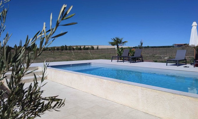 Cuneges Casa | Au Cœur de la Campagne ! Maison Avec spa et Piscine Privée