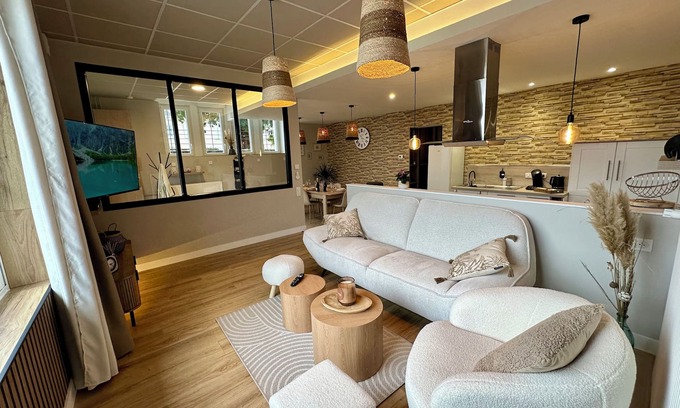 Gray Apartamento | "Au Gray des flots" riverside apartment Pets welcome