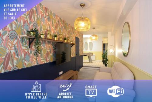 Boulogne-Centre Apartamento | Au Nouveau Boulonnais - 4 appartements charmants pour couples, familles et groupe d'amis, vieille ville et centre ville de Boulogne sur Mer