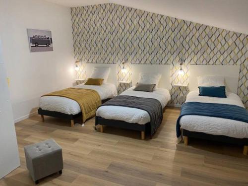 Saint-Dizier Apartamento | Au Petit Bragard- triplex proche centre ville