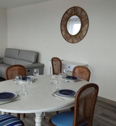 Le Treport Apartamento | Au repos des baigneurs, appartement rez-de-chaussée, WIFI