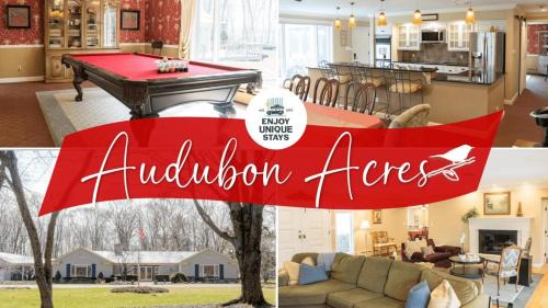 Benton Harbor Casa | Audubon Acres l pool table & outdoor dining