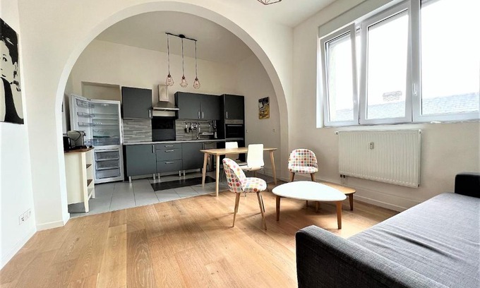 Barbatre Apartamento | AUGUSTINS appartement T2 lumineux proche Cathédrale