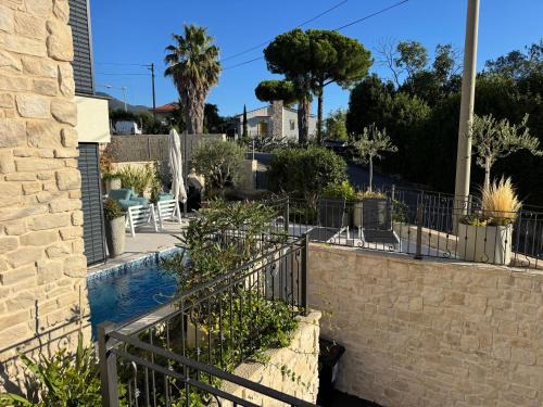 Lovran Apartamento | Aura Adriatica Onyx - Luxury Apartment, private pool, sea view, parking